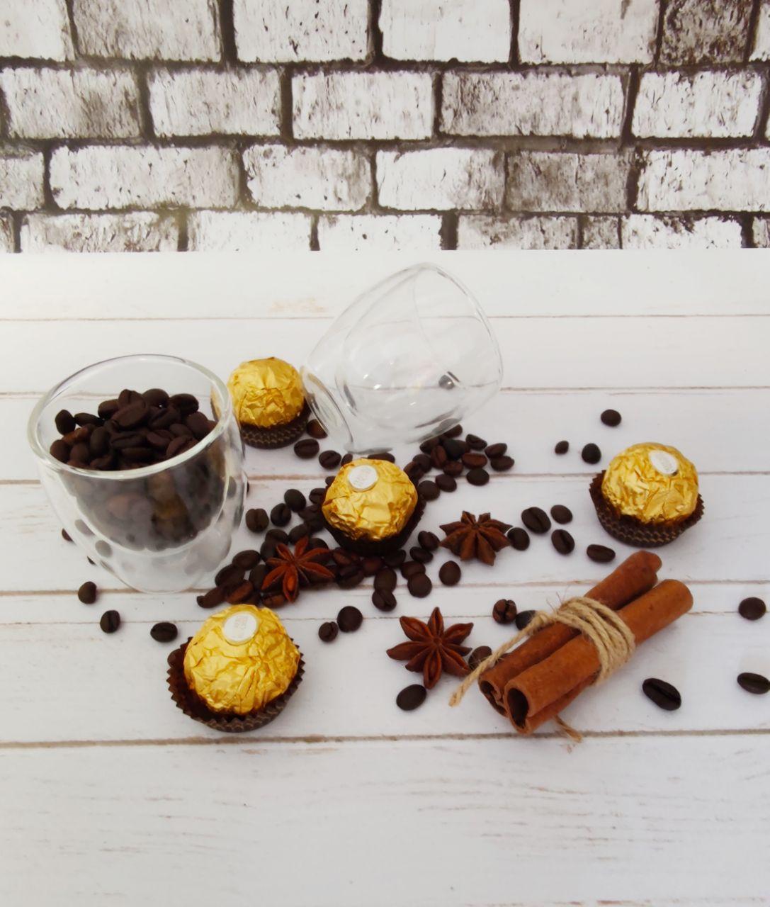 стаканы_кофе_конфеты