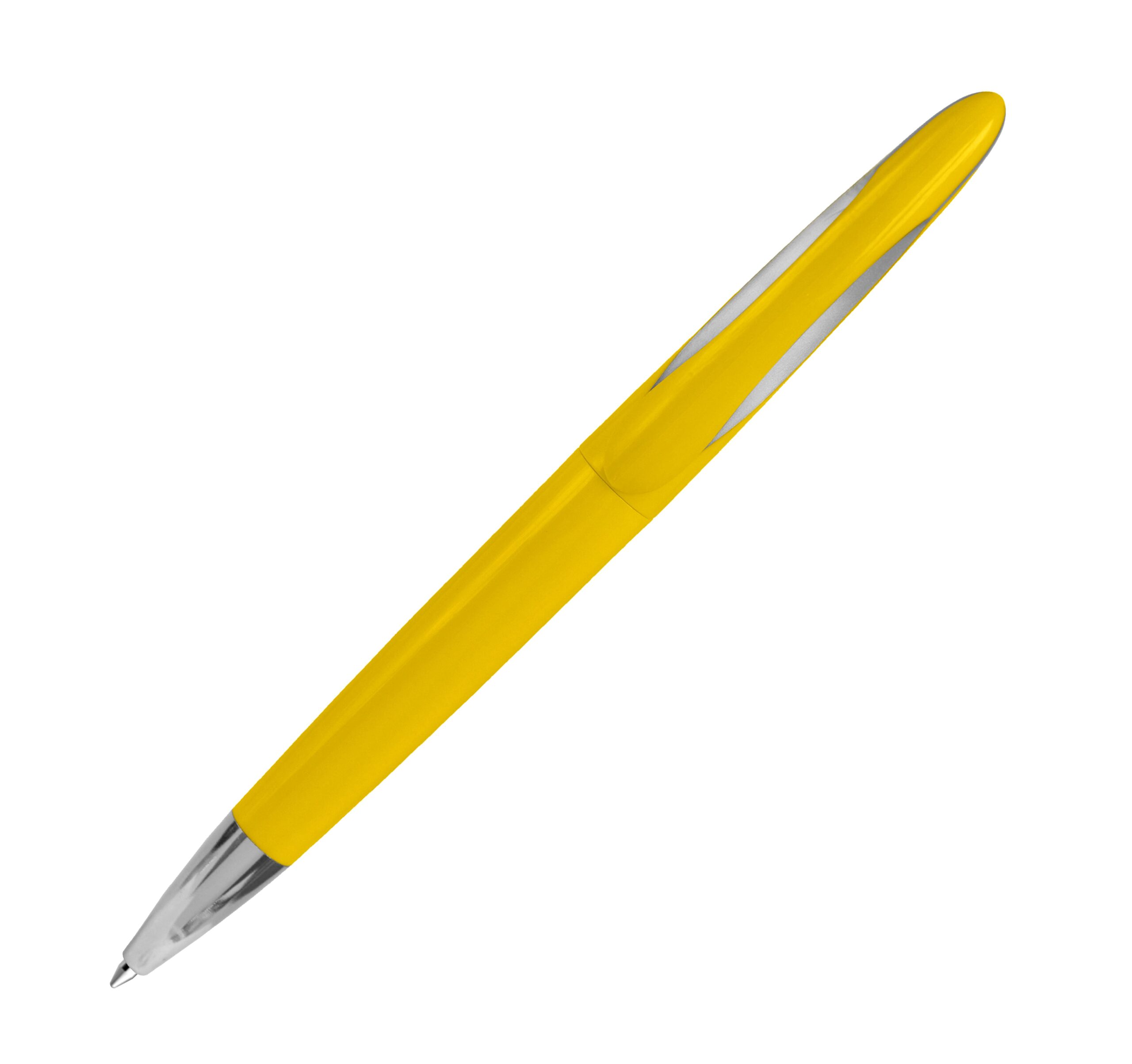 Ручка кулькова пластикова Florida yellow