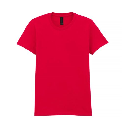 Футболка жіноча Softstyle Midweight 185 red