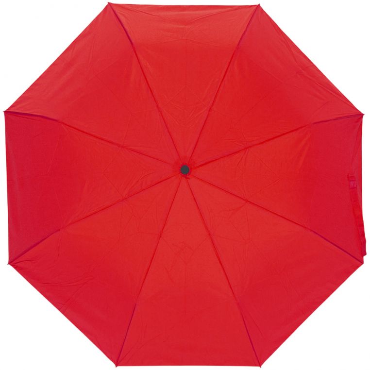 Складана парасолька напівавтомат Ø96 cм червоний