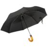 Складана парасолька напівавтомат Ø97 cм чорний
