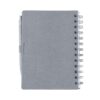 Записник B6 на пружині з ручкою PlaneGrey3